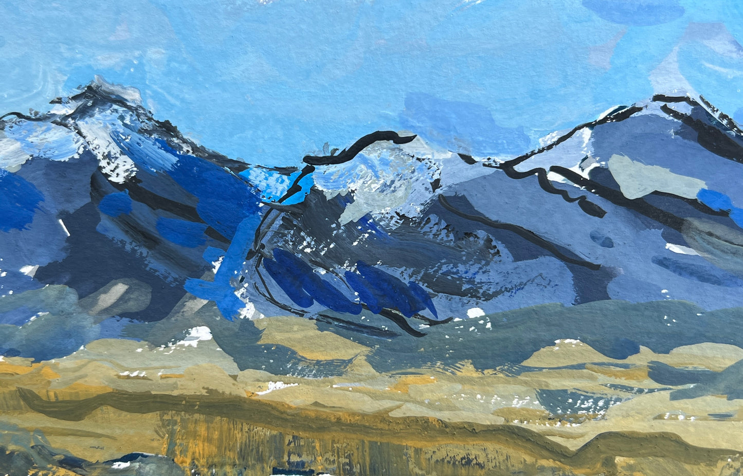 Three Bitterroot Mountains